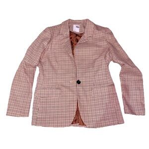Brown\Black houndstooth blazer